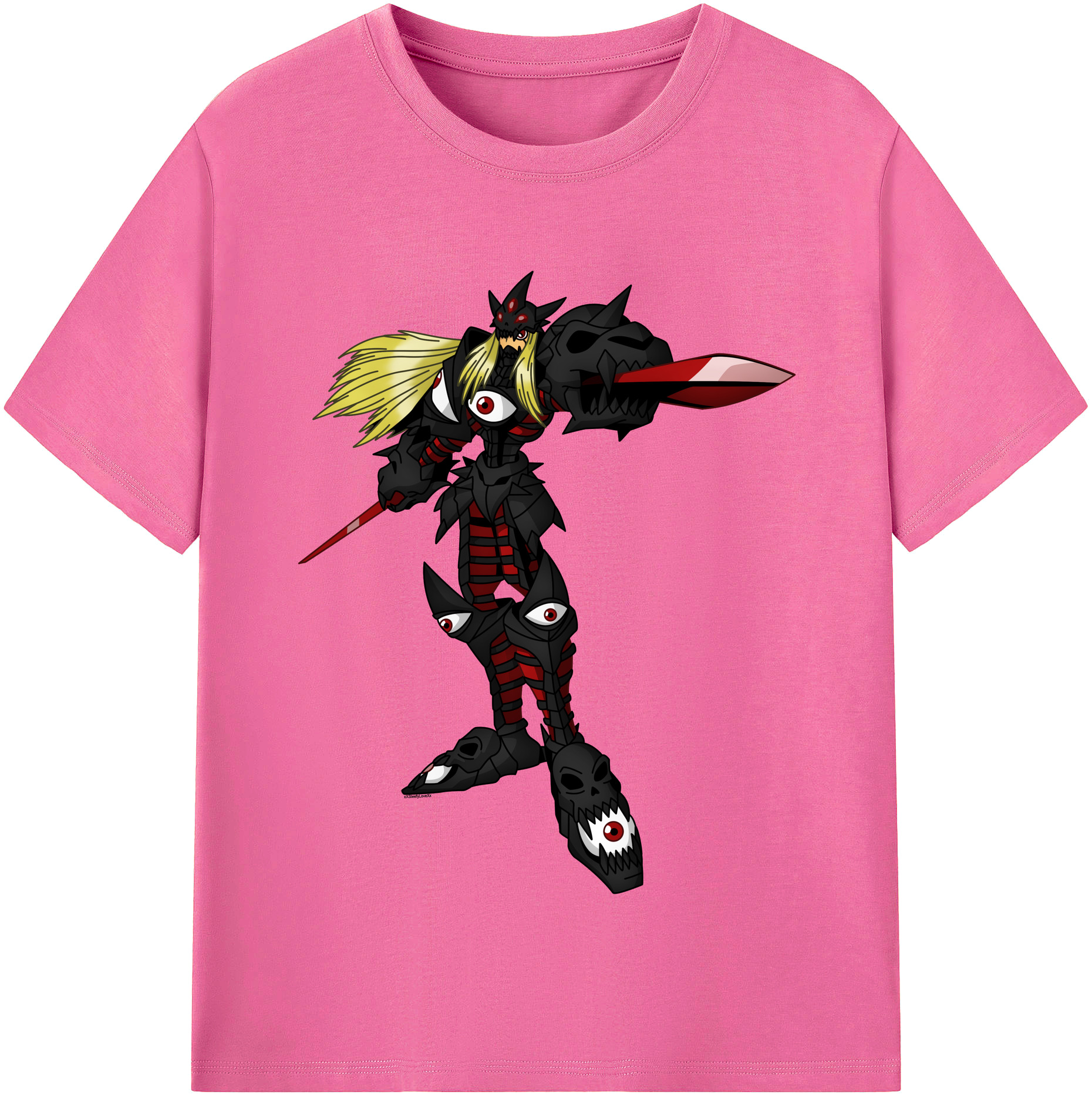 （画像用） Digimon デジタルモンスター/デジモン レディースカジュアルプリントTシャツ（綿100％）